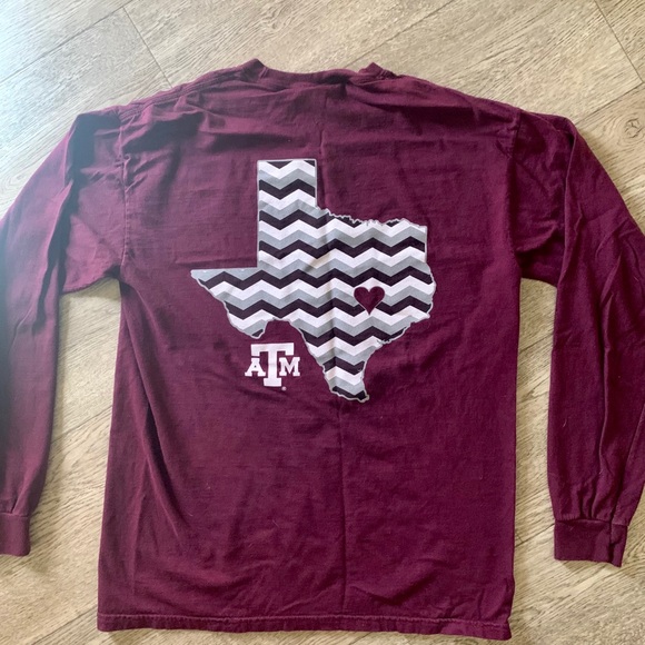 Comfort Colors Aggieland LS shirt - Picture 2 of 3